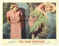 7z894 TIME MACHINE LC #3 '60 H.G. Wells, sexy girl of the future Yvette Mimieux carried off!