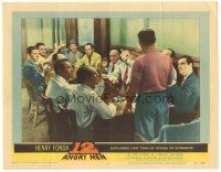 7z067 12 ANGRY MEN LC #2 '57 Henry Fonda classic, 11 jurors vote guilty and one votes not guilty!