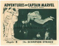 7z081 ADVENTURES OF CAPTAIN MARVEL chapter 5 LC '41 Republic serial, The Scorpion Strikes!