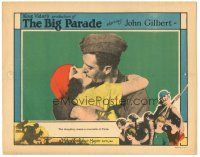 7z158 BIG PARADE LC '25 King Vidor's World War I epic, John Gilbert becomes a man during the war!
