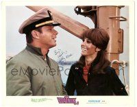 7z004 BOATNIKS signed LC '70 by Robert Morse, image of him w/sexy Stefanie Powers!