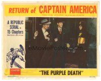 7z219 CAPTAIN AMERICA chapter 1 LC R53 Marvel Comic superhero w/gun, The Purple Death!