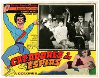 7z234 CAZADORES DE ESPIAS Spanish/U.S. LC '69 wacky Mexican sci-fi comedy!