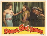 7z293 DANCE, GIRL, DANCE LC '40 sexy young Lucille Ball in skimpy dress w/Maureen O'Hara!