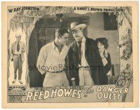7z294 DANGER QUEST LC '26 Reed Howes, Ethel Shannon, cool image from silent!