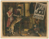 7z373 FLASHING FANGS LC '26 Ranger the German Shepherd dog held back after subduing bad guy!