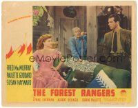 7z382 FOREST RANGERS LC '42 Fred MacMurray, sexy Paulette Goddard & Lynne Overman!