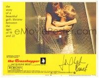 7z007 GRASSHOPPER signed LC #2 '70 by Jacqueline Bisset, great image of her in the shower!
