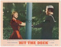 7z445 HIT THE DECK LC #4 '55 image of Jane Powell & Vic Damone singing!