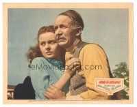 7z451 HOME IN INDIANA LC '44 pretty Jeanne Crain clings to Walter Brennan!