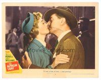 7z454 HOODLUM SAINT LC #8 '46 William Powell & sexy Esther Williams kiss before parting!