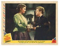 7z462 HUMAN COMEDY LC '43 Mickey Rooney tells Ann Ayars her son is dead!