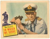 7z485 IN WHICH WE SERVE LC '43 director & star Noel Coward in English World War II epic!