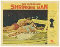 7z487 INCREDIBLE SHRINKING MAN LC #2 '57 Grant Williams & April Kent on the boat before he shrank!