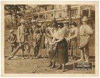 7z488 INDESTRUCTIBLE WIFE LC '19 silent comedy, Alice Brady, cool image of golfers!