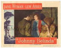 7z505 JOHNNY BELINDA LC #7 '48 Jane Wyman was alone with terror and torment!
