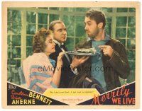 7z610 MERRILY WE LIVE LC '38 Brian Aherne tries to explain to Billie Burke and Alan Mowbray!