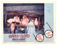 7z622 MOVIE CRAZY LC #4 R49 great wacky image of funnyman Harold Lloyd w/head in cage!