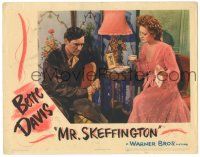 7z629 MR. SKEFFINGTON LC '44 image of pretty Bette Davis having tea with despondent man.