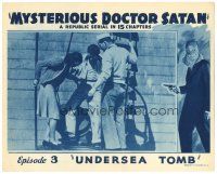 7z639 MYSTERIOUS DOCTOR SATAN chapter 3 LC '40 Republic serial, Undersea Tomb!