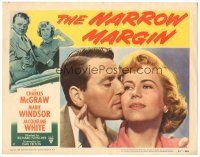 7z642 NARROW MARGIN LC #5 '52 Richard Fleischer classic noir, Charles McGraw, Jacqueline White