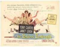 7z048 PERFECT FURLOUGH TC '58 Blake Edwards directs sexy Linda Cristal, Tony Curtis & Janet Leigh!