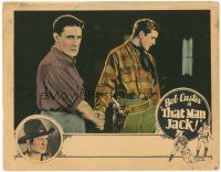 7z863 THAT MAN JACK! LC '25 Bob Custer in title role shakes hands w/ Monte Collins!