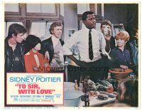 7z902 TO SIR, WITH LOVE LC #4 '67 Sidney Poitier's the teacher who had to tame turned-on teens!