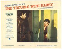 7z914 TROUBLE WITH HARRY LC #6 '55 Alfred Hitchcock black comedy, Shirley MacLaine w/ Royal Dano!