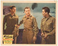 7z971 WING & A PRAYER LC '44 Dana Andrews keeps William Eythe & Kevin O'Shea from fighting!