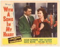 7z974 WITH A SONG IN MY HEART LC #5 '52 pretty Susan Hayward as singer Jane Froman!