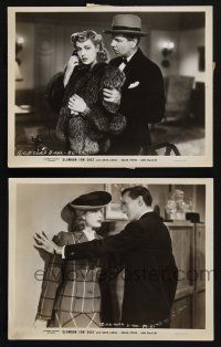 8a906 GLAMOUR FOR SALE 2 8x10 stills '40 pretty Anita Louise with Roger Pryor and Paul Fix!
