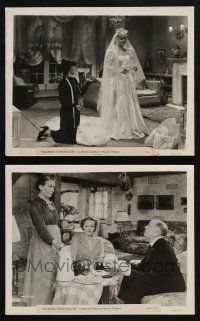 8a918 HAUNTED HONEYMOON 2 8x10 stills '40 both with images of bride Constance Cummings!