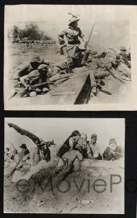 8a692 BIRTH OF A NATION 4 8.25x10 stills R40s D.W. Griffith's classic, Walthall, cool war images!