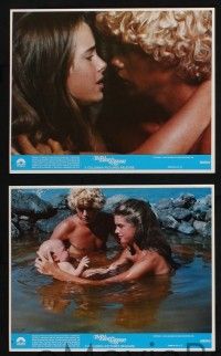8a120 BLUE LAGOON 6 8x10 mini LCs '80 sexy young Brooke Shields & Christopher Atkins!