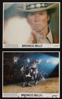 8a122 BRONCO BILLY 6 8x10 mini LCs '80 cool images of Clint Eastwood, & sexiest Sondra Locke!