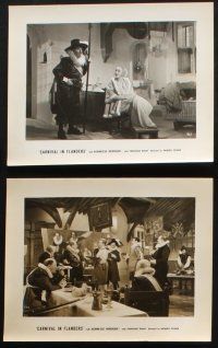 8a474 CARNIVAL IN FLANDERS 8 8x10 stills '35 Francoise Rosay, directed by Jacques Feyder!