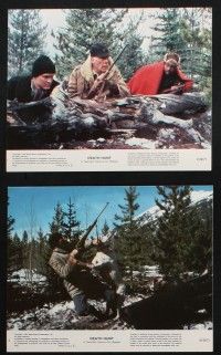 8a034 DEATH HUNT 8 8x10 mini LCs '81 Bronson, Weathers, Lee Marvin, sexy Angie Dickinson!