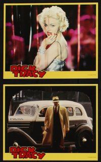 8a020 DICK TRACY 9 8x10 mini LCs '90 Warren Beatty, Madonna, Glenne Headley, Al Pacino!