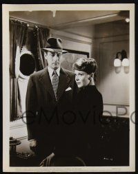 8a885 FALCON IN SAN FRANCISCO 2 8x10 stills '45 cool images of detective Tom Conway, Rita Corday!