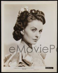 8a886 FAN 2 8x10 stills '49 wonderful close ups images of sexy Jeanne Crain, Otto Preminger!