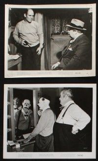 8a489 FAT MAN 8 8x10 stills '51 William Castle directed circus crime thriller, J. Scott Smart!