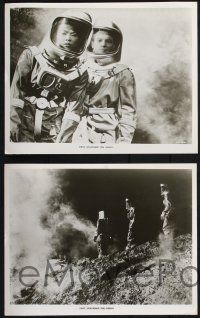 8a787 FIRST SPACESHIP ON VENUS 3 8x10 stills '62 Der Schweigende Stern, astronaut images!