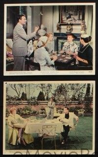 8a167 FOREVER DARLING 5 color 8x10 stills '56 Lucille Ball gambling, Desi Arnaz, Mason & Calhern!