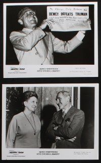 8a567 GIVE 'EM HELL HARRY 7 8x10 stills '75 James Whitmore as Harry S. Truman, Pres. Gerald Ford!