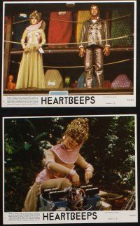 8a054 HEARTBEEPS 8 8x10 mini LCs '81 Andy Kaufman, Bernadette Peters, Randy Quaid!