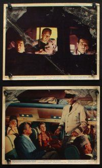 8a103 HIGH & THE MIGHTY 7 color 8x10 stills '54 Wellman directed, John Wayne, Claire Trevor & more!