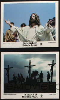 8a138 IN SEARCH OF HISTORIC JESUS 6 8x10 mini LCs '79 religious documentary, The Son of God!