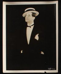 8a508 INNOCENTS OF PARIS 8 8x10 stills '29 wonderful full & waist high shots of Maurice Chevalier!