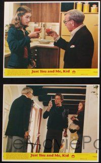 8a141 JUST YOU & ME, KID 6 8x10 mini LCs '79 great images of George Burns & young Brooke Shields!